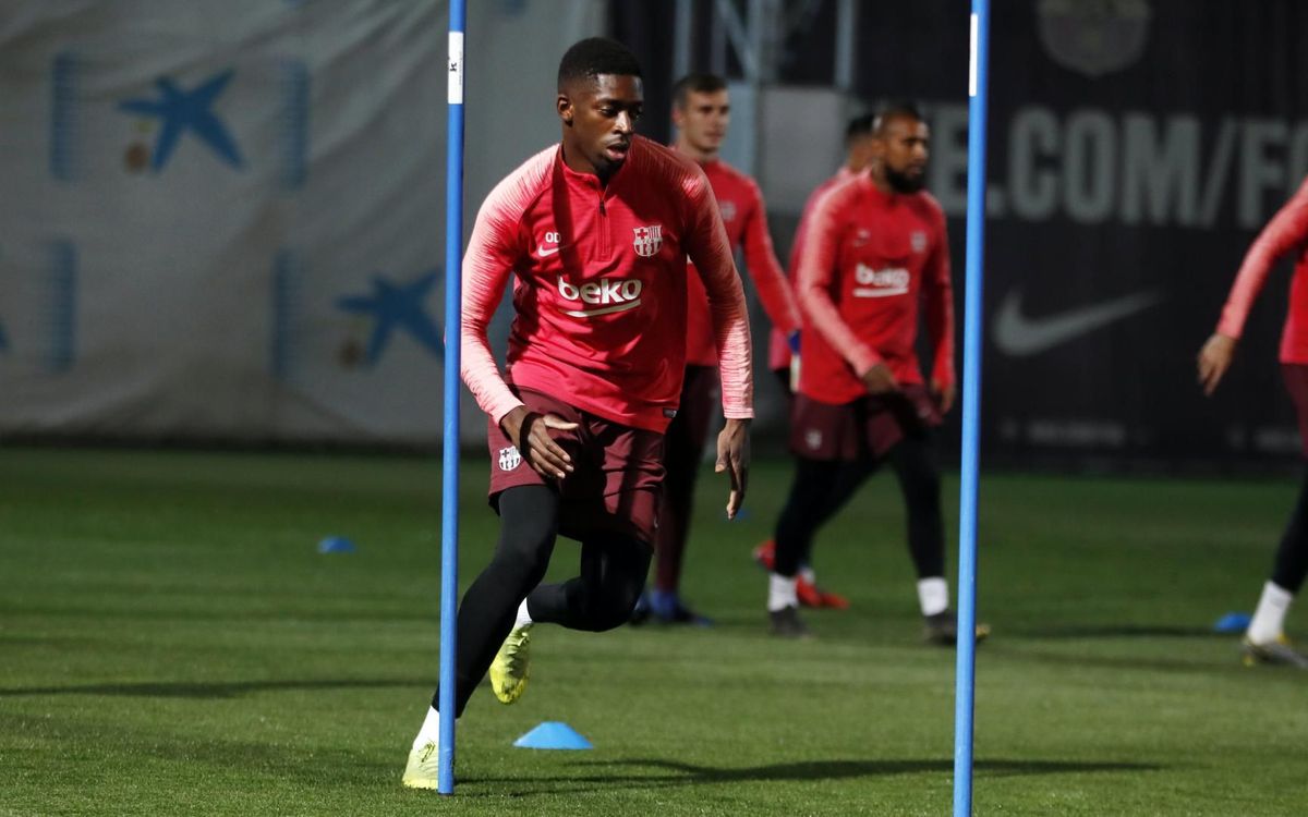 fcbarcelona_id's tweet photo. 📝 Persiapan terakhir untuk menyambut OL! Kami membutuhkan semua dukunganmu fans!! 👉 #ForçaBarça  🔵🔴 #BarçaOL https://t.co/rMiH2XTyZz