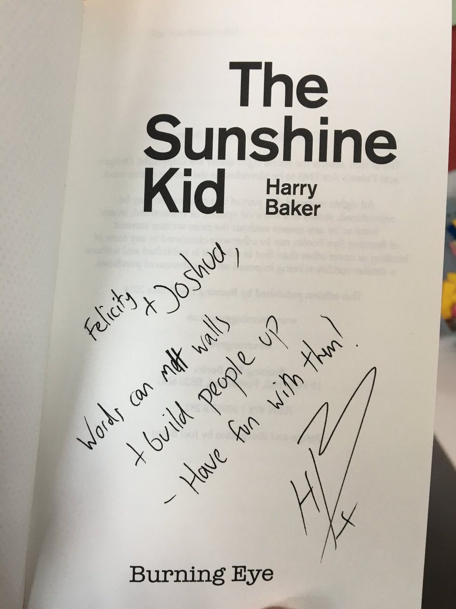 MissFMitchell's tweet photo. Hey @harrybakerpoet , you wrote a dedication to my young son Joshua, and he wrote one right back to you! He especially loves when I read him Dinosaur Love 🦖 ❤️ https://t.co/9nMImU3x2M