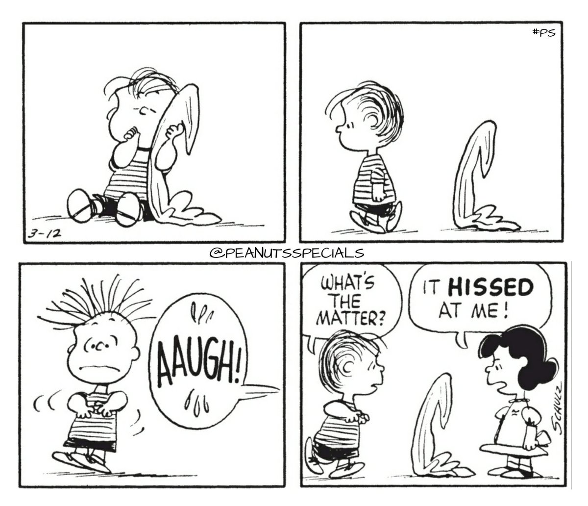 PeanutsSpecials's tweet photo. First Appearance: March 12, 1965
#peanutsspecials #ps #pnts #schulz #linusvanpelt #lucyvanpelt #aaugh #matter #hissed #atme https://t.co/hvsusnvZXe https://t.co/nTD4H48CAo