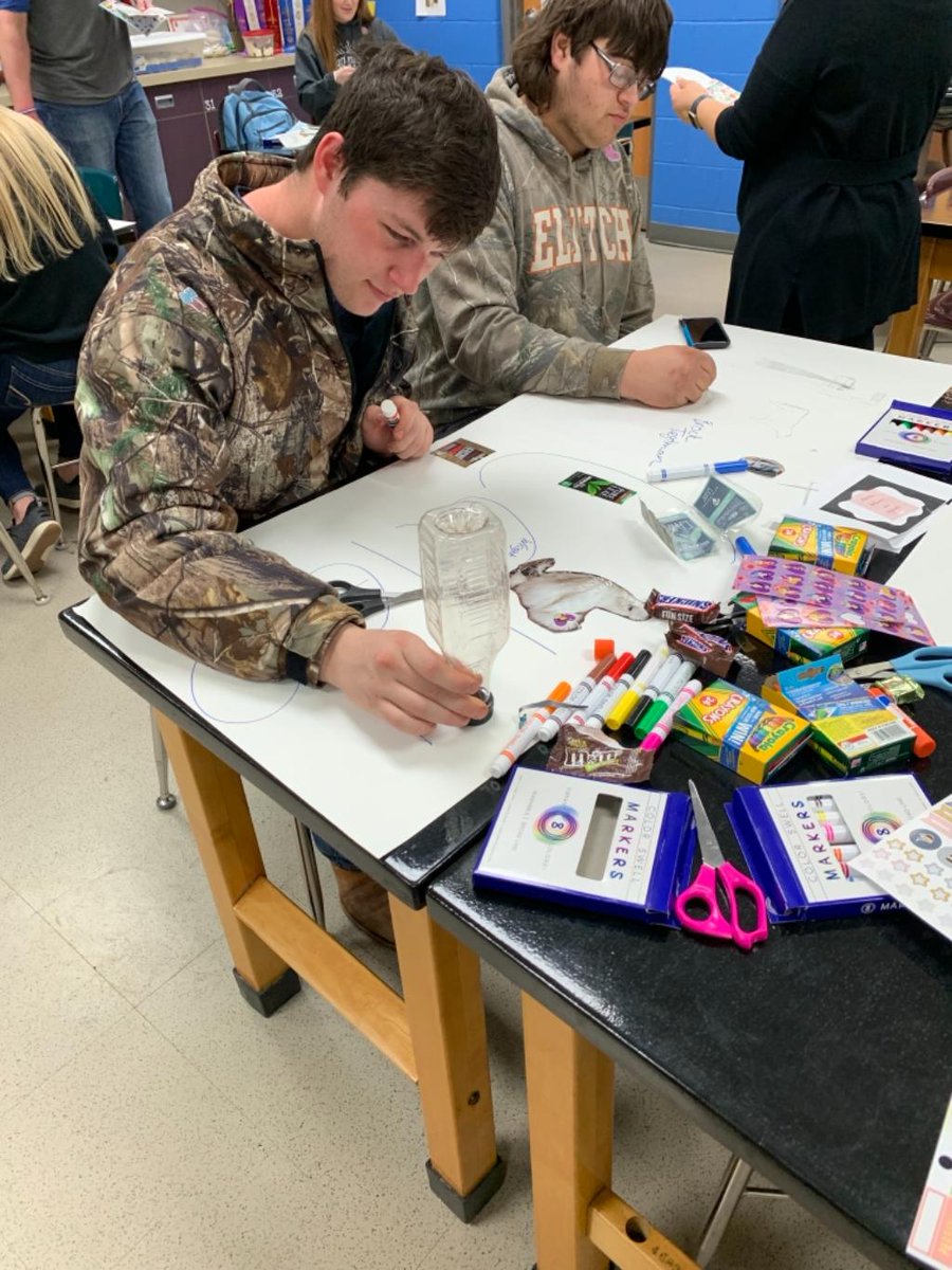 SVEagles's tweet photo. Thank you Kurt and Maile for coming out and visiting our AG students and helping them make vision boards!! https://t.co/5Fhk7s9abz