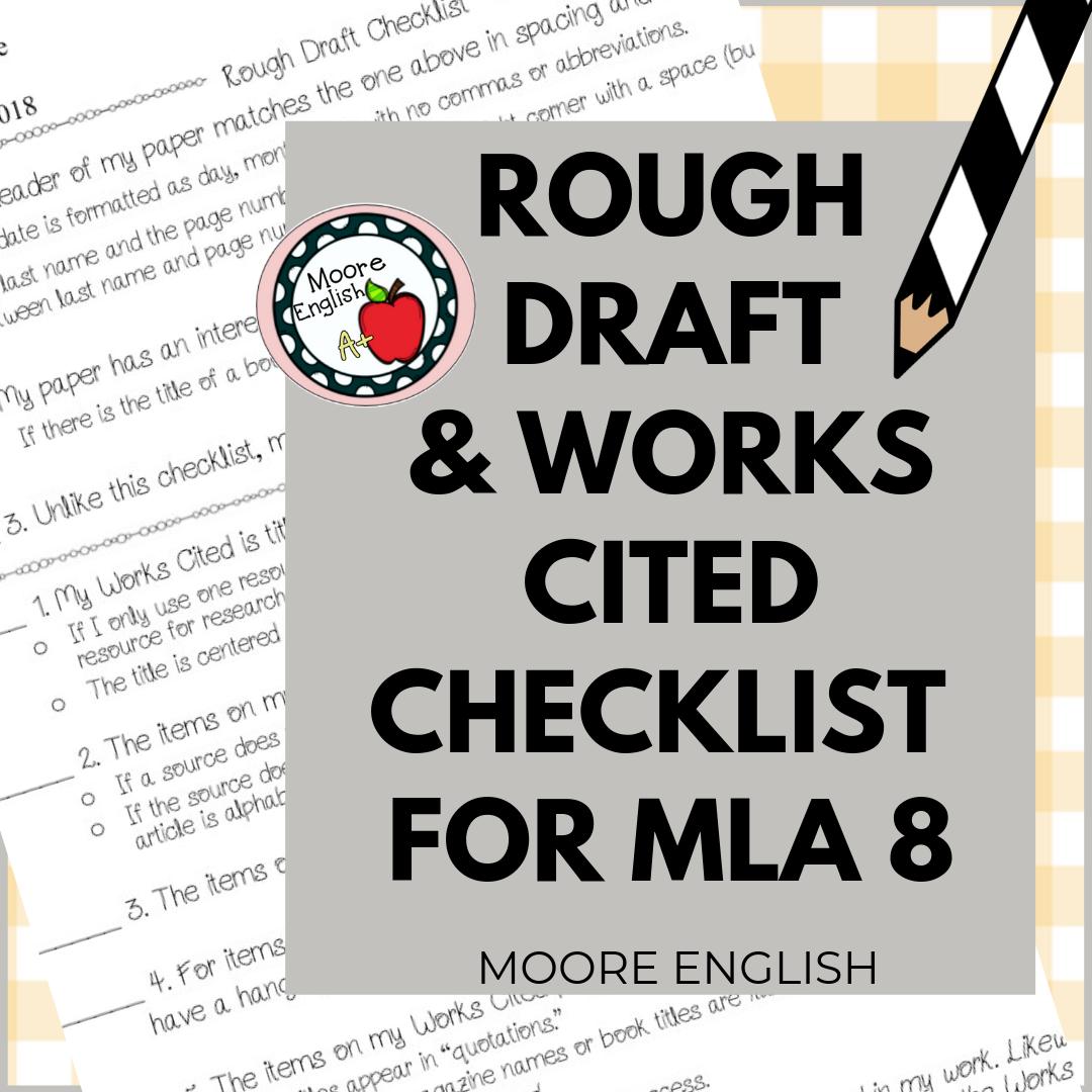 MooreEnglish1's tweet photo. Empower students to take control of their own writing process! Help students take charge of their own academic responsibilities. #iteachela #writingprocess #mla8 https://t.co/kC5EFHmULV https://t.co/lNhex0K5B6