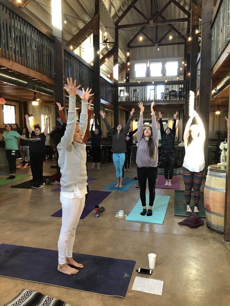 BarnProsWA's tweet photo. Has anyone done yoga in barn? At the Enchanted Vine barn in New Mexico, you can do yoga, have a wedding or even participate in a wine taste. #yoga #barnpros https://t.co/qQYfD8yAPB