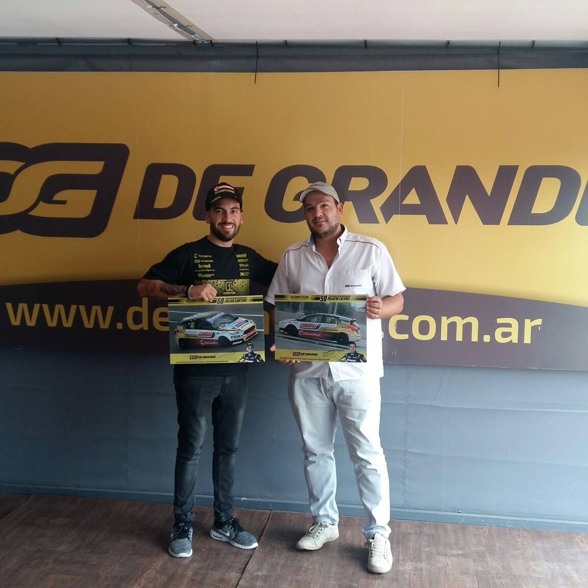 GCcompeticion's tweet photo. Gracias a nuestros amigos de #DeGrande por seguir apoyando al #GCcompetición en esta nueva temporada! #Expoagro2019 https://t.co/DblMNsRcZL