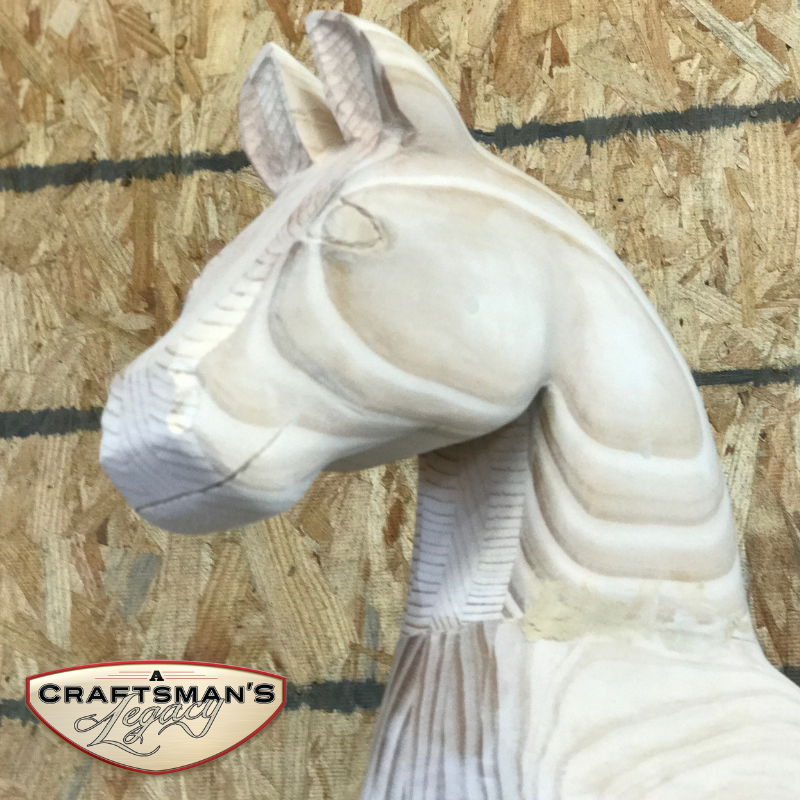 I love the look of this horse.  The layers are interesting.