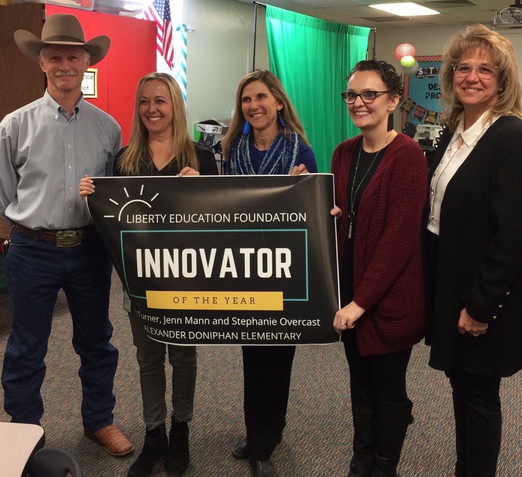 Highlighting amazing teachers who pour their hearts into creating innovative learning experiences  for their classes! Kim Turner, Stephanie Overcast, Jen Mann #lpsleads #innovatoroftheyear
