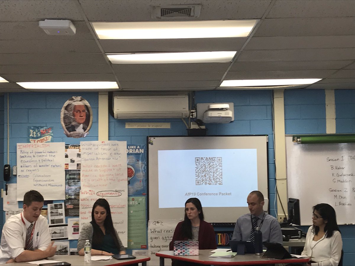 Great learning experience during the Action for Progress Conference!! Thanks to everyone who facilitated, participated, and spectated. Special shout out to the differentiate  panel of <a href="/JFretzMineolaHS/">John Fretz</a> <a href="/Gutierrez_MHS/">Mrs. Gutiérrez</a> <a href="/MrsGielarowski/">Mrs. Gielarowski</a> <a href="/StaceyMadden14/">Stacey Madden</a> #AfP19 #MineolaPROUD <a href="/mineolahs/">Mineola High School</a>
