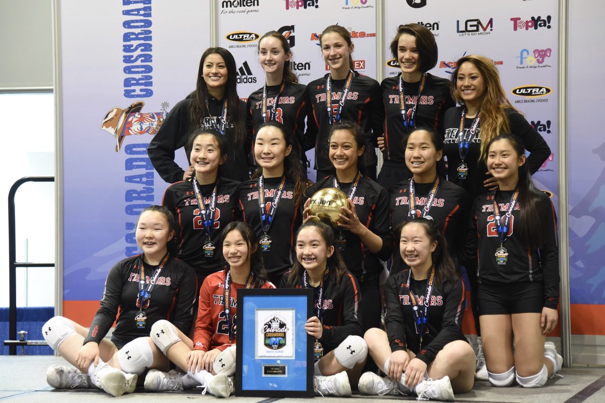 Congrats to 14 Wolverines for winning the 14 USA div at the 2019 Colorado Crossroads, earning a 14 USA bid to the 2019 USAV Junior National Championships! 🥇
#GJNC2019 #TREMORS