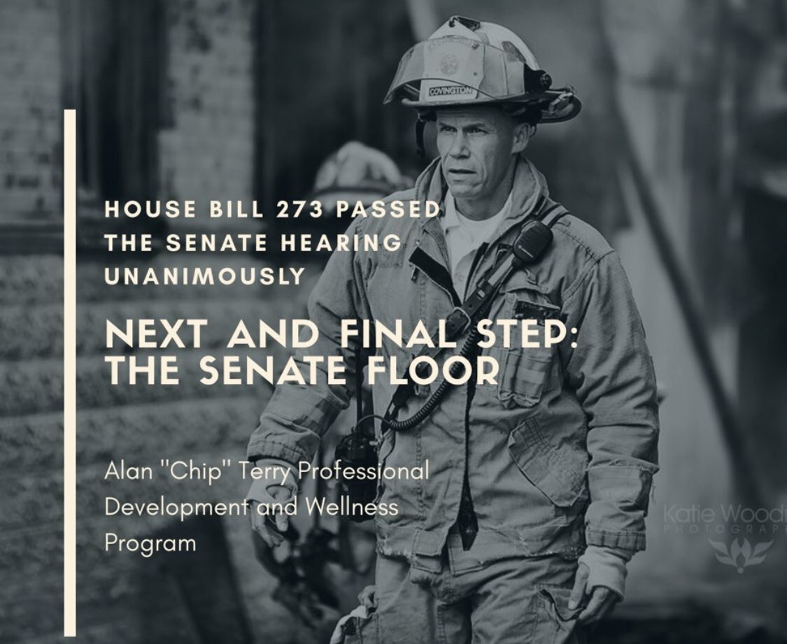 KPFF_IAFF's tweet photo. #HB273, a bill to create a PEER Support program called The Alan”Chip” Terry Professional Development & Wellness Program for firefighters sponsored by @Kyrepmeredith has passed the Senate A&R & is onto the Senate floor on Consent!! #KYGA19 https://t.co/VMFZ0P5XXh