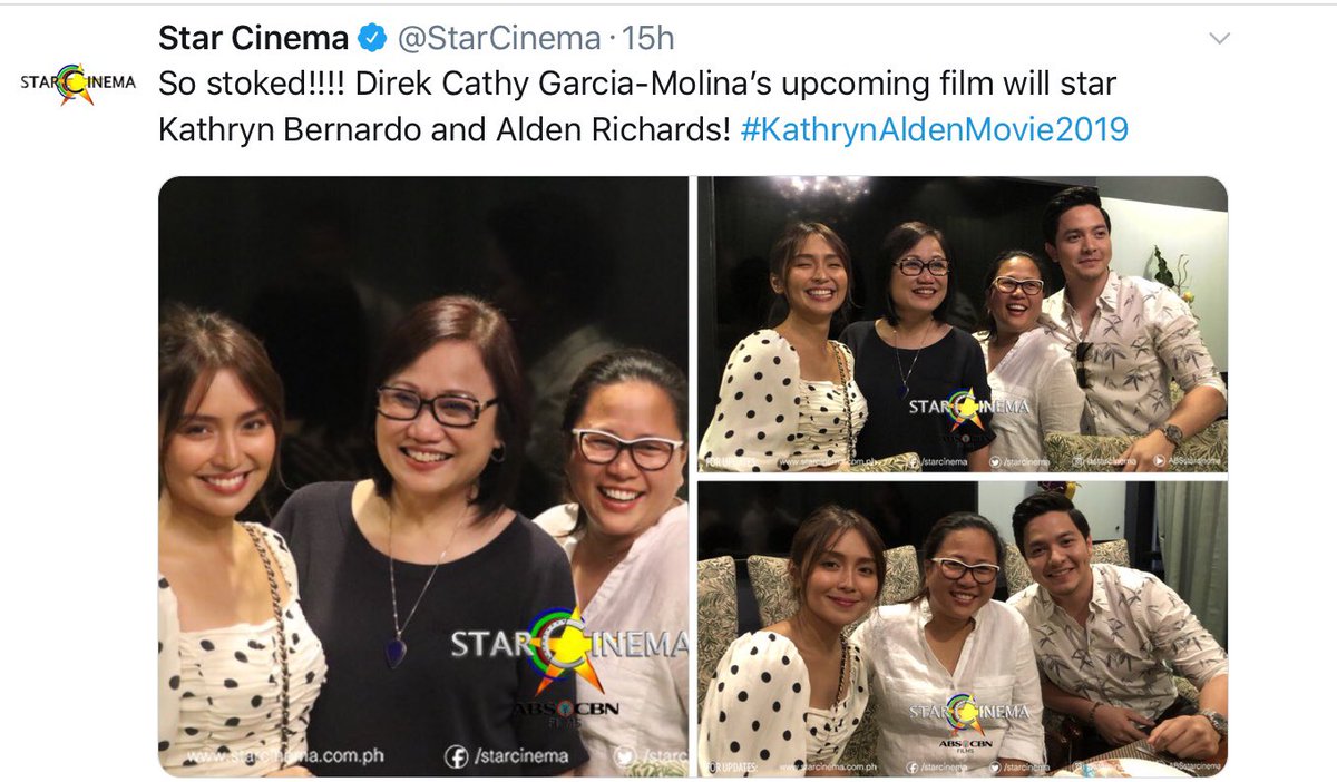 I Love It! Were so proud and excited for this project  Alden Knights  Vancouver <a href="/alden_knights/">ALDEN KNIGHTS VANCOUVER</a>  100% we will support you <a href="/aldenrichards02/">Alden Richards</a> and Kathryn Bernardo #KathrynAldenMovie2019