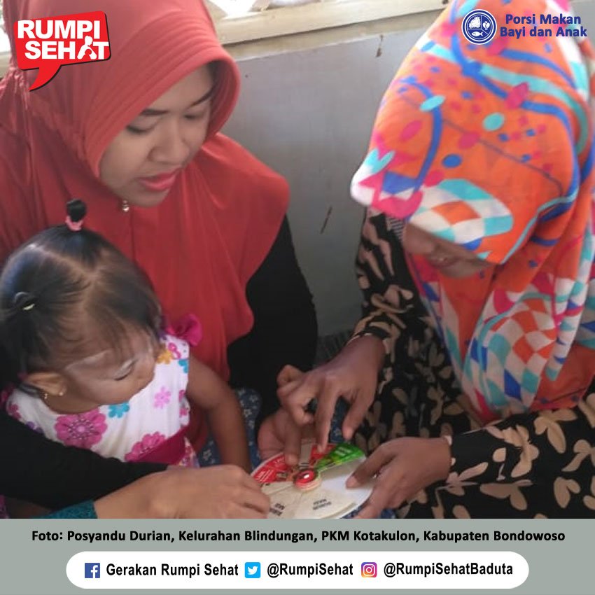 rumpisehat's tweet photo. Bulan ini Posyandu di Bondowoso, Jember, Probolinggo, Trenggalek dan Surabaya, semarak dengan adanya Emo-Demo Modul Porsi Makan Bayi dan Anak. Posyandu itu menyenangkan dengan adanya Emo-Demo. #emodemo #rumpisehat #emodemo_porsimakanbayidananak #rumpisehat_porsimakanbayidananak https://t.co/DuHTxabN6R