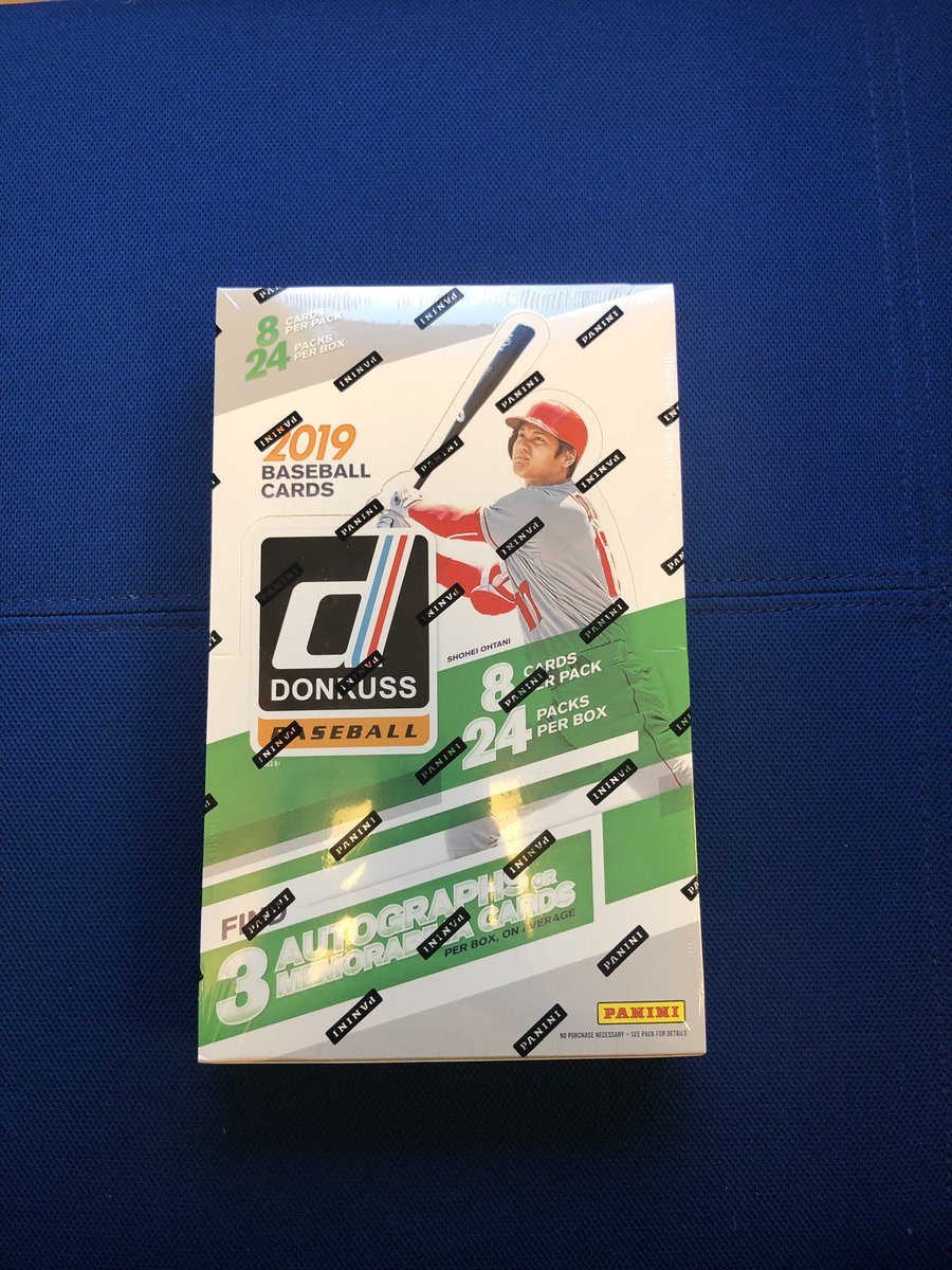 MLBPlayersInc's tweet photo. 🚨#TotallyDistortedTuesday🚨

You know the drill! Let us know your guess for a chance to win a box of 2019 @PaniniAmerica Donruss Baseball Cards, released just last week!

FOLLOW, RT &amp; TWEET us your guesses, using #entry for a chance to win! 

Good luck! 🙌 https://t.co/qVsM06ZnGV