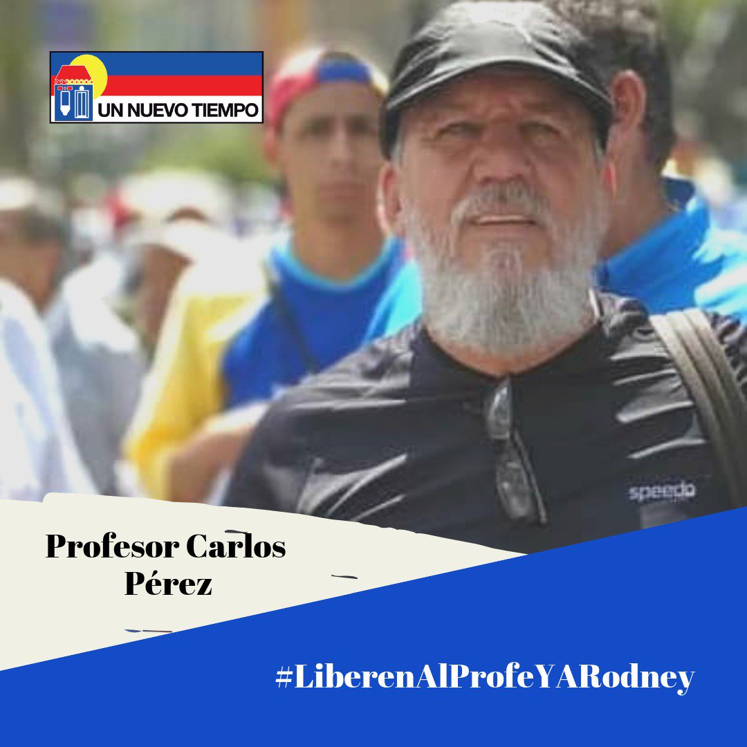 maurimv12's tweet photo. #12Mar #LiberenAlProfe .. #FrenteAmplio #Caracas ..#CarlosPerez #Venezuela @jguaido https://t.co/6R3HkGl5bz
