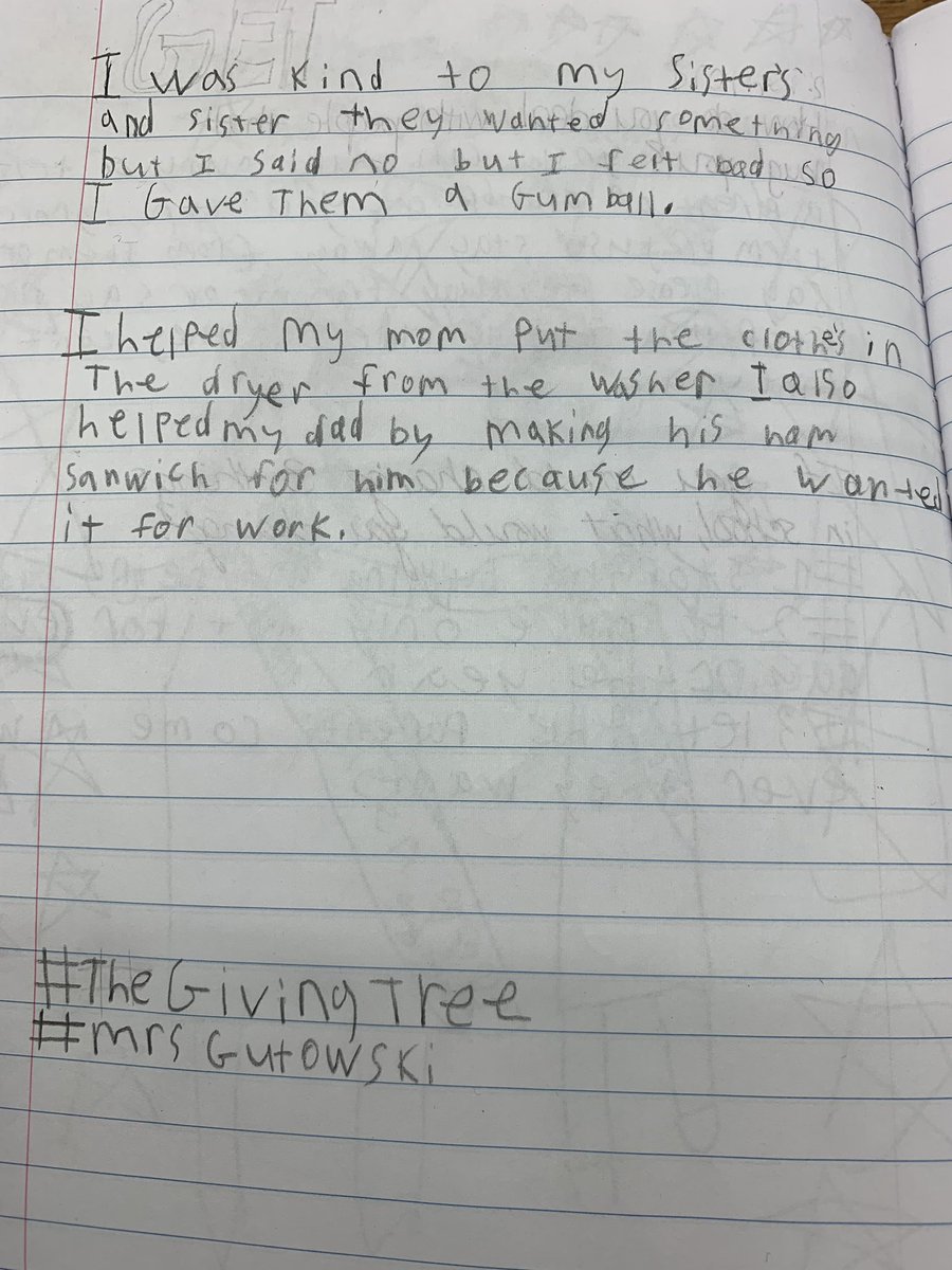 B5CastleHills's tweet photo. @Ktgutowski Here’s a few scholars who accepted your challenge to tell about a time they were kind or a time they did something to make someone happy.  #WEread #TheGivingTree #Chdreambuilders https://t.co/5inRJPAw0S