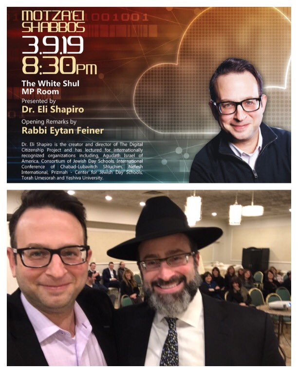 Great speaking at Cong. Kneseth Israel - The White Shul in #FarRockaway! #DigitalCitizenship #Parenting #ClosestGigToHome