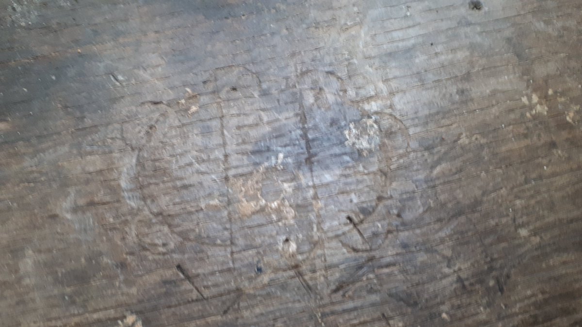MarkymarkStaffs's tweet photo. I have managed #Stafford's iconic #AncientHighHouse for nearly 20 years and it never ceases to surprise me! 
Check out these incredible #WitchesMarks that we have recently discovered.
Sending at 12 midnight to be on the safe side!
And thought I'd better tag my favourite museum https://t.co/T0gnNhNVnS