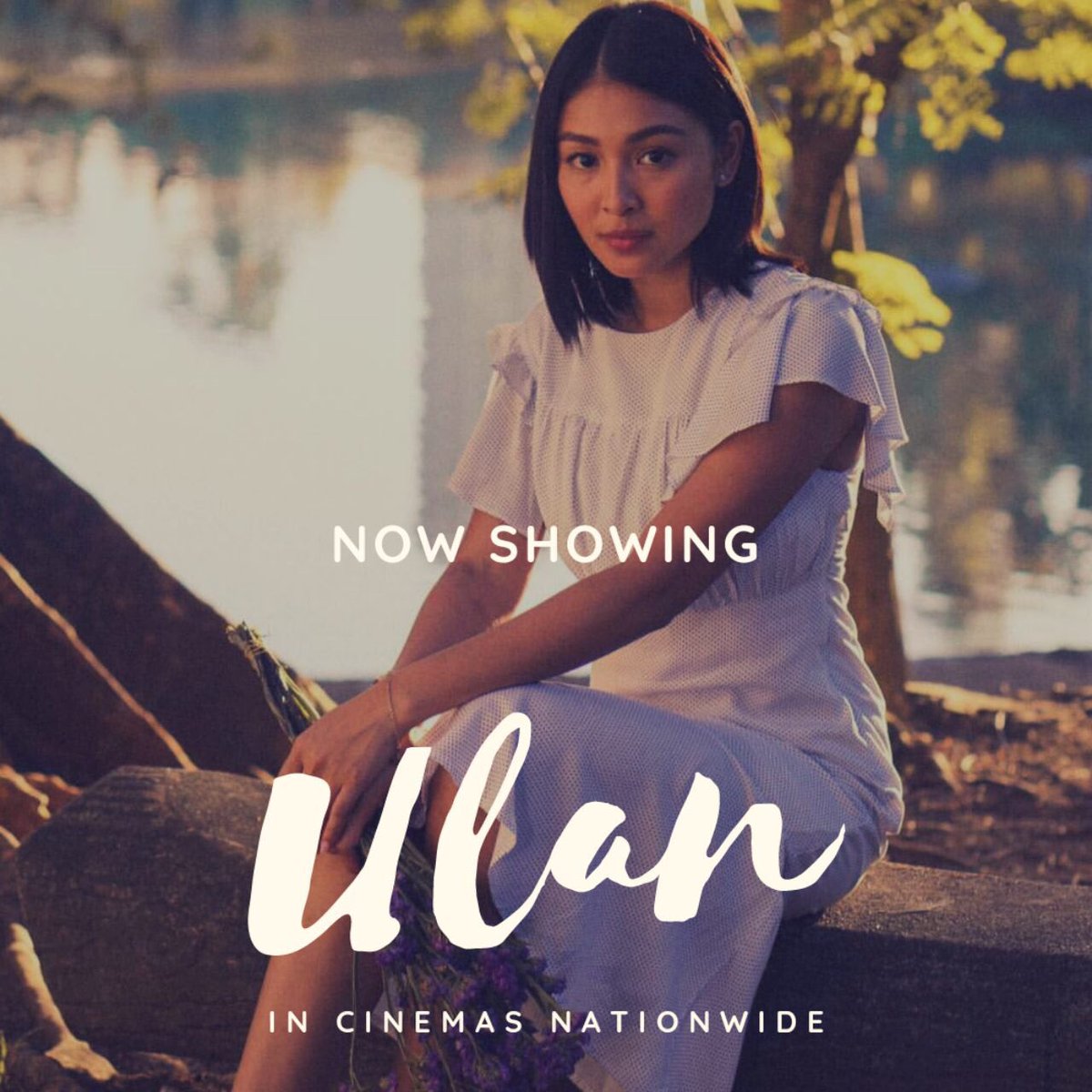 JaDineNATION's tweet photo. The long wait is finally over!!!

Irene Villamor film ULAN headlined by Nadine Lustre opens today in cinemas nationwide! 

Storm this masterpiece with well-deserved support by tweeting the HT! 

#ULANNowShowing @VIVA_Films https://t.co/py6MVGOweK