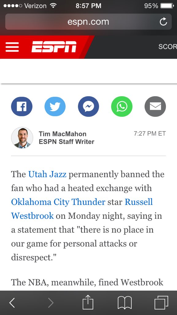dmwelsh's tweet photo. @chickmcgee1 please talk about this , although I think pros should keep their cool, this fan has been banned https://t.co/DrwY9QE1mU