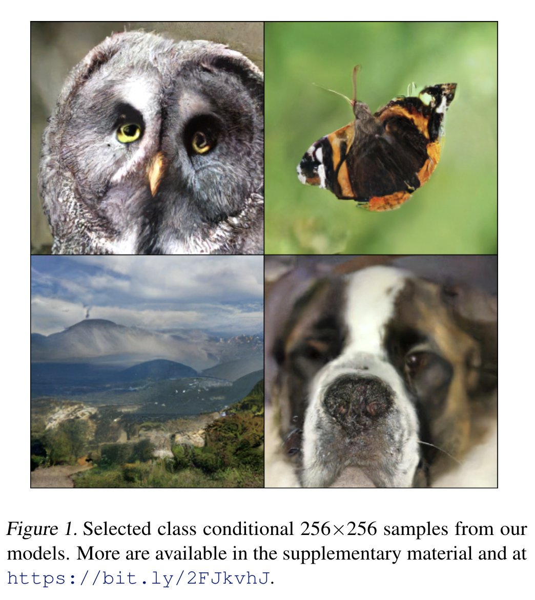 JeffreyDeFauw's tweet photo. Hierarchically stacking discrete autoencoders to allow likelihood models to capture long-range structure in images, new paper with @sedielem and Karen. We generate realistic images at 128x128 and 256x256!

Paper: https://t.co/u3o7eXYs16

Samples: https://t.co/mDQ9Bq1wum https://t.co/NWIXYuf6e4