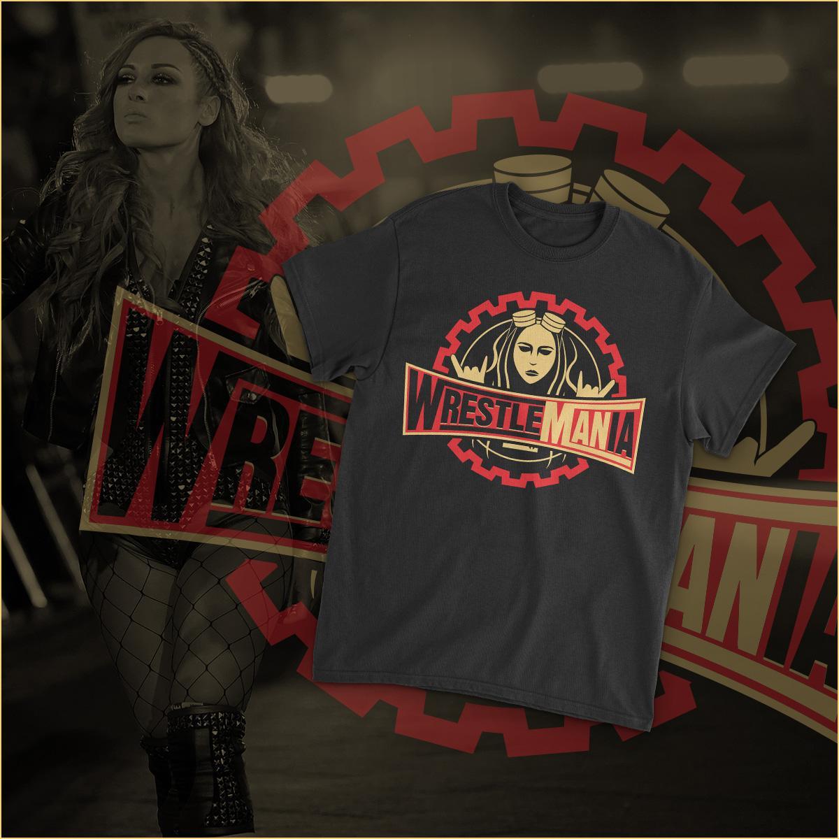 WWEShop.com on Twitter: "The Road to #WrestleMANia has begun! Get your  @BeckyLynchWWE t-shirt at #WWEShop today. #WWE #SDLive #BeckyLynch #TheMan  https://t.co/JROvSxUg9P… https://t.co/RdnzWNE3my"