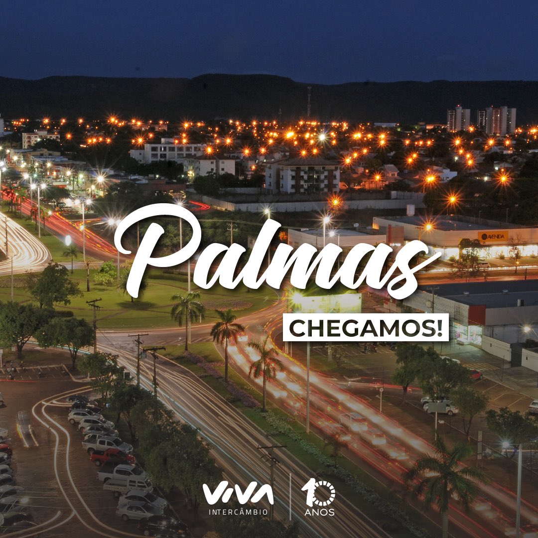 IntercambioViva's tweet photo. Palmas, chegamos! Contem com a VIVA Intercâmbio Palmas para conhecer os mais variados destinos, com os melhores programas de intercâmbio e os melhores parceiros internacionais. ✈️

#VIVASeuDestino #Agencia #Intercambio #Viagem #Palmas #Estudo #Trabalho #Tocantins https://t.co/mTe6Id7XMV