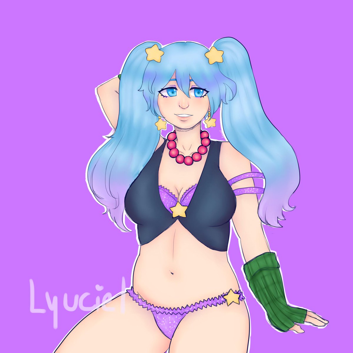 Lyuciel_kolory's tweet photo. Arcade Sona! I love playing with her, she's my bby ๐
#Sona #LeagueOfLegends #SonaArcade https://t.co/uzJt3fQ6mw