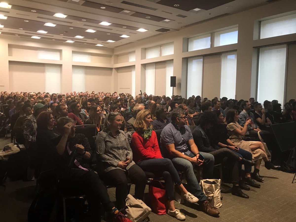 HARA_AgriTech's tweet photo. Full house today for @regiwahyu’s presentation @SXSW @ignitetalks! We are excited to be here and discuss about designing the world together!

#WeAreHARA #SXSW2019 #HARAEvent https://t.co/5v1Do5hkp6