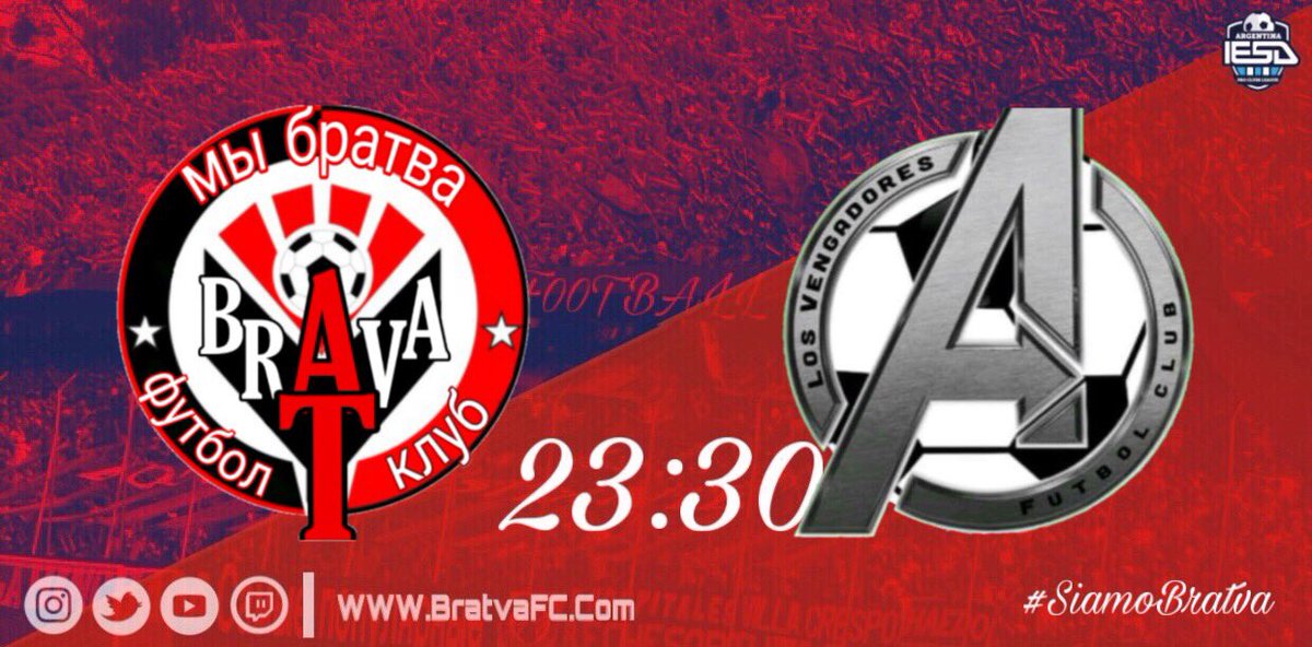 BratvaFC's tweet photo. ¡Hoy juega Bratva! Por las fechas 9 y 10, Bratva visitará a @FCEnergieCottbu y recibirá a @VengadoresFC. 
Seguí la transmisión por nuestro canal de Twitch: https://t.co/2dnugi0cjb
#SiamoBratva #EstoEsBratva https://t.co/Cj9y6dX3p9