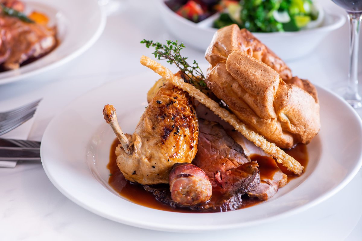 Join us this Mothering Sunday for a delicious meal to treat your special lady, this Trio of Roast is just one of the amazing dishes on the menu. Book your table at The Queen and Castle today!