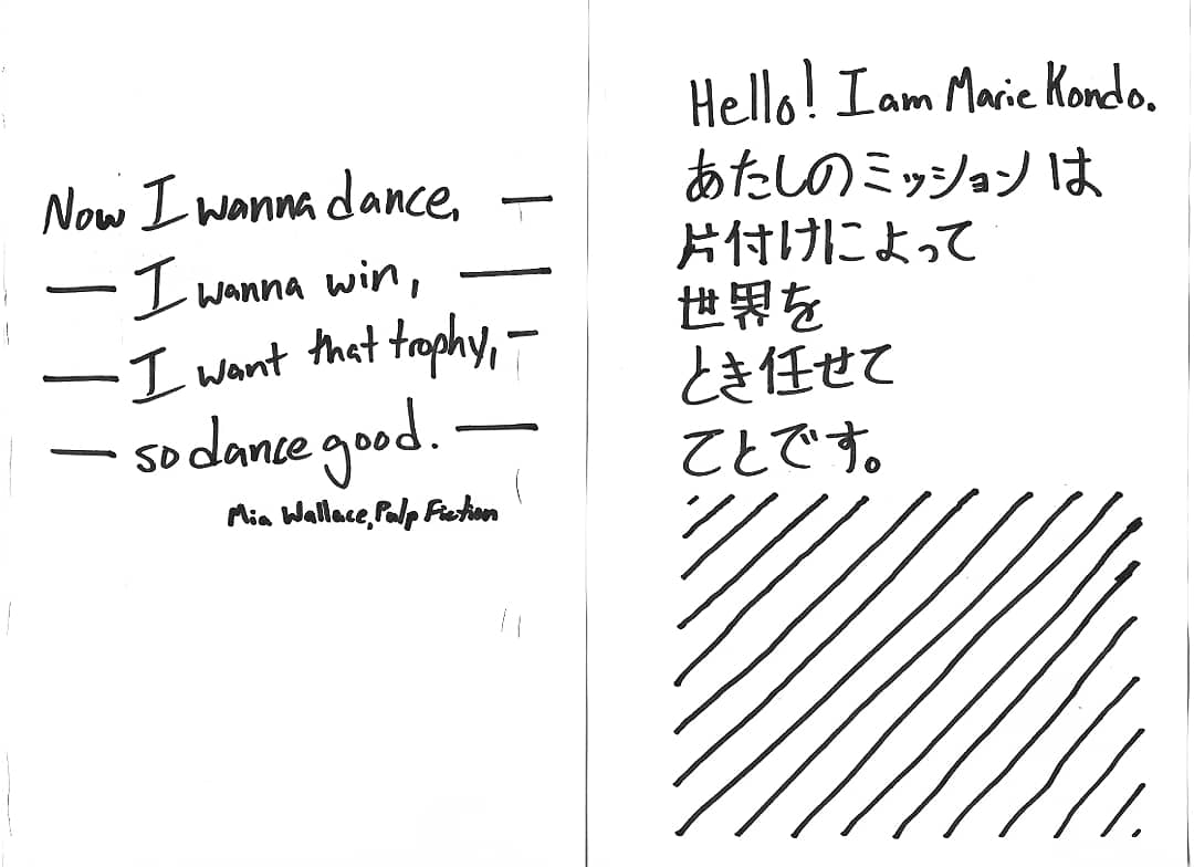 thetimbrown's tweet image. Lettering some quotes from sweet movie ladies at #SSLetters tonight ❤