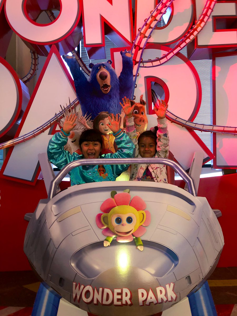 MonkeyFlop's tweet image. We are so ready to watch Wonder Park! Invited by @RealD3D #WonderPark #in3d