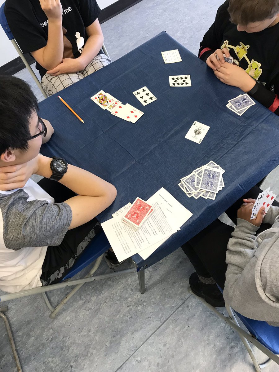 Challenge program learning the art of bridge! #pittriverisawesome