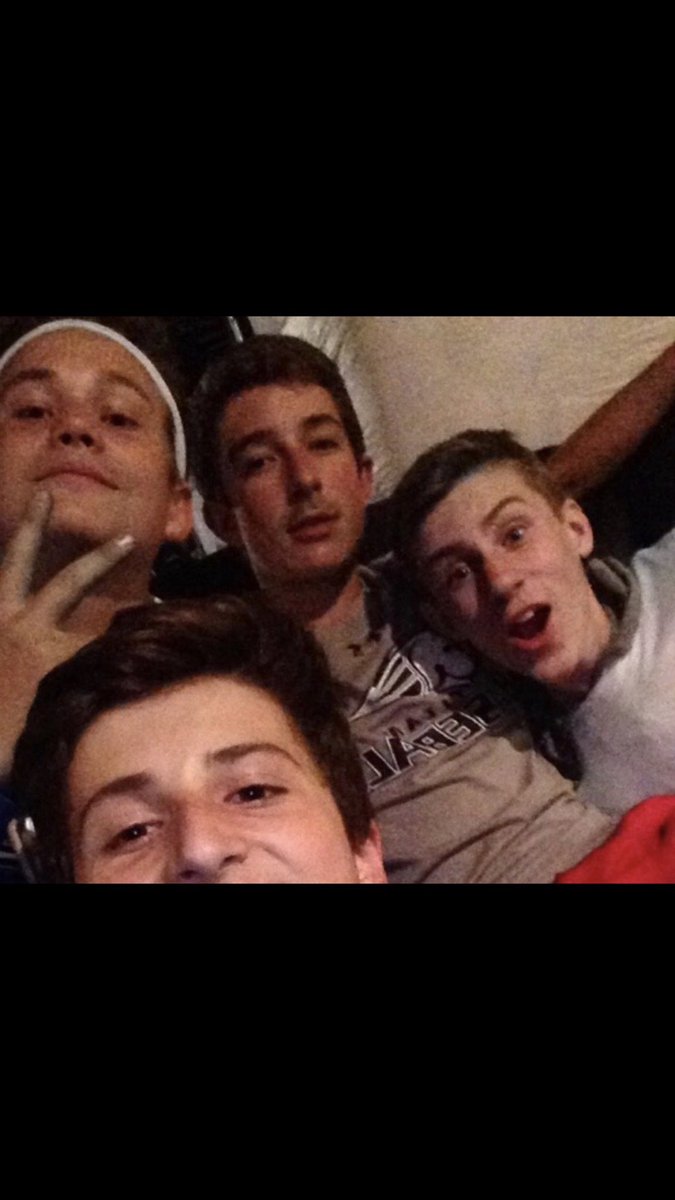 MasoHecker's tweet photo. Happy birthday Riles you weirdo let’s celebrate but be careful around the stairs @rileyschaefer13 https://t.co/vKQ6ukaY9X