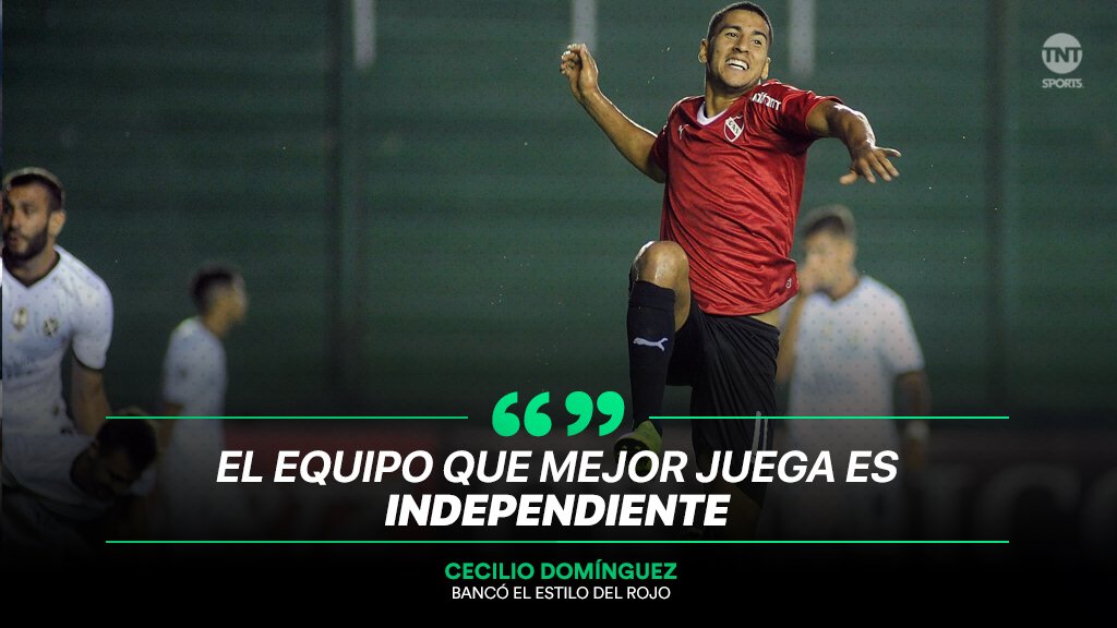 TNTSportsAR's tweet photo. #TNTSports | El delantero del Rojo no dudó a la hora de elegir al mejor equipo del país. ¿Coinciden con él?
🔁 Si, juega buen fútbol
❤️ No, ni de casualidad https://t.co/9HtMXHbb5U