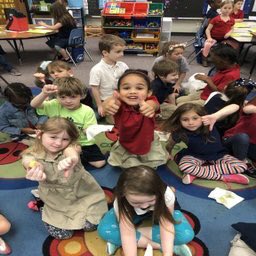 Ball Elem K students discovering and evaluating fruit from the Rain Forest ecosystem- avocados were not a hit!! We love this scientific thinking!
#GeauxARCCore