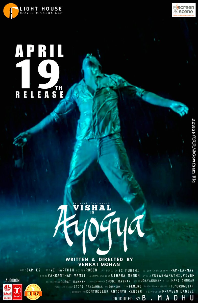 ranaprodoff's tweet photo. #PuratchiThalapathi #Vishal in #Ayogya Fan Made Posters/Release April 19th ! 🔥

#AyogyaFromApril19 
 
@Vishalkofficial @RaashiKhanna @rparthiepan @ivenkatmohan @iamrascalpapa ⁦@soniya_agg @Screensceneoffl @rameshlaus @LMKMovieManiac https://t.co/S4peyj7rgL