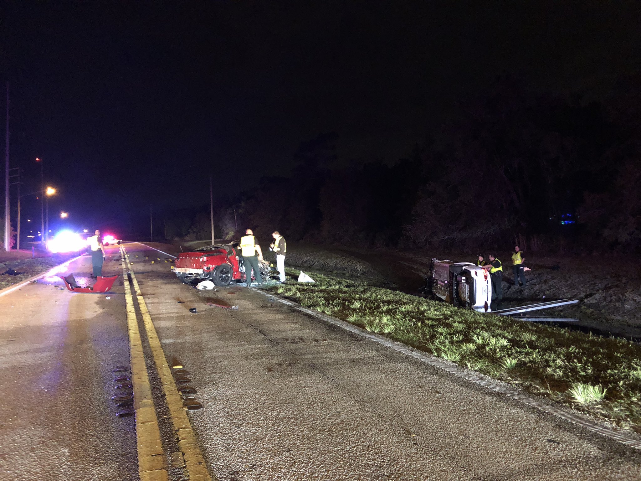 Poinciana Car Accident Yesterday - k57n2sg