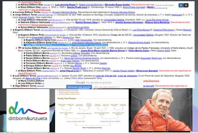 PiensaPrensa's tweet image. ADIVINEN ¿donde fueron a parar los 550 millones por cambio de nombre de #transantiago?
Empresa DITTBORN Y UNZUETA S.A. 
de propiedad de tomas Dittborn, primo de Juan Dittborn Santa Cruz, Casado con 
María Trinidad Chadwick Piñera