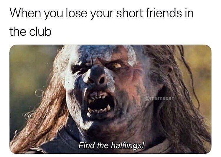 When your short friends are hard to find in crowded places