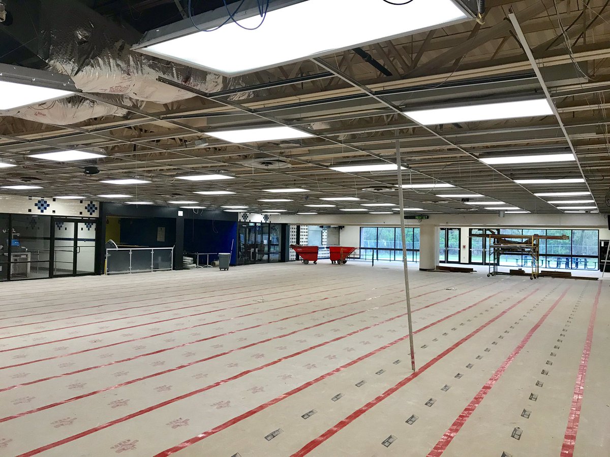 WellsWolverines's tweet photo. While our Teachers and Scholars are on Spring Break...There is no break @WellsWolverines , our facility renovations and upgrades are in full swing thanks to the Bond Package! #believeinspring #wewinasateam #liftyear #change2transformation #wolverinenation #springbreak2019 https://t.co/vfoJiOaYbh