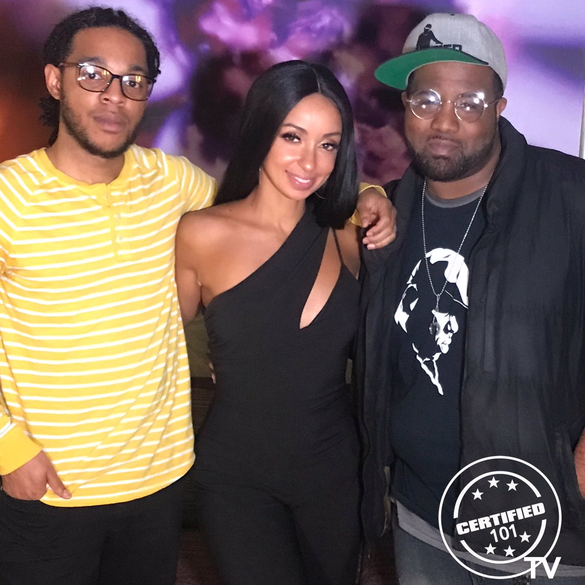 Certified101Tv's tweet photo. Hanging out with @myaplanet9 It’s was a honor interviewing a great friend when she’s in Las Vegas thank you @myaplanet9 for sitting down with @certified101tv and new cameraman @queezythegod for holding the filming....season 2 will be dropping soon@bluemartinivegas  #mya https://t.co/Tu9Mg8JnSV