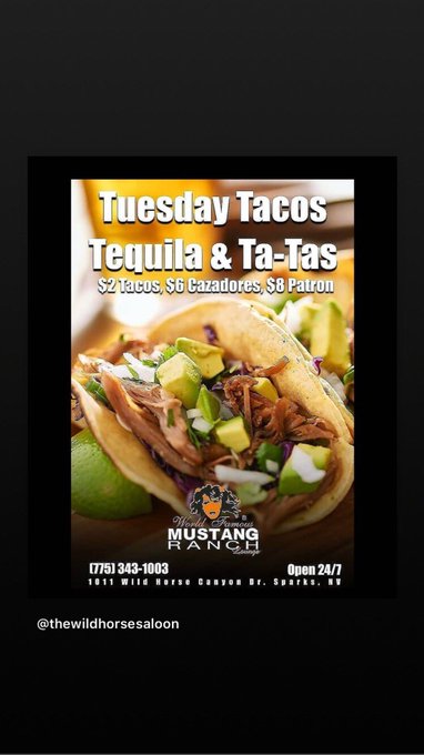 Come play and eat!!! @mustangranch28 https://t.co/51H0RwPyQ1<a class="tags" target="_blank" title="On Twitter" href="/?out=eyJ0eXAiOiJKV1QiLCJhbGciOiJIUzUxMiJ9.eyJpYXQiOjE3MjQ2MDkyNzcsImlzcyI6InR3cG9ybnN0YXJzLmNvbSIsIm5iZiI6MTcyNDYwOTI3NywiZXhwIjoxNzU2MTQ1Mjc3LCJyZWRpcmVjdF91cmwiOiJodHRwczovL3R3aXR0ZXIuY29tL211c3RhbmdyYW5jaDI4In0.QYK4oUao5TszeGtmYqC5-1hqdyLizDAYu2q78Sy0x_hfUmCPjt6qW1PHMsqjKgXf0VH-VQOUTME4OUwmeweZtw">@mustangranch28</a><a href="/tag/style"class="tags"><span>#style</span></a><a href="/tag/cowgirl"class="tags"><span>#cowgirl</span></a><a href="/tag/girlsnight"class="tags"><span>#girlsnight</span></a><a href="/tag/lonely"class="tags"><span>#lonely</span></a><a href="/tag/adventure"class="tags"><span>#adventure</span></a>