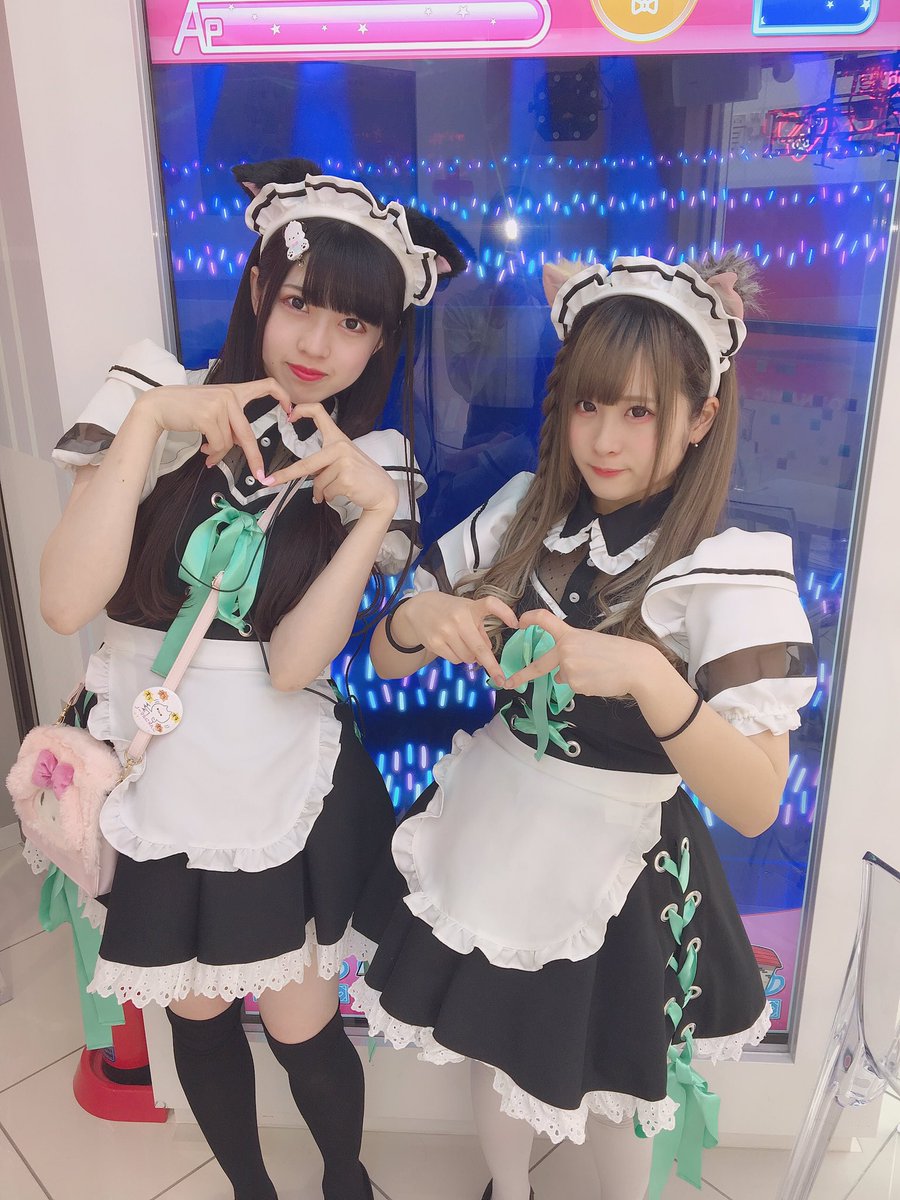メイドカフェ アキバ絶対領域 No Twitter アキバ絶対領域 E 昼にゃんこ W ほたる ひかり めい