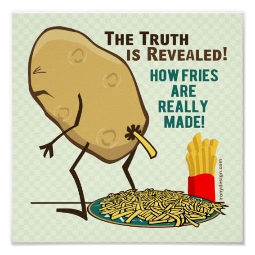 Another mystery solved.  #sideofries