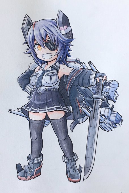 「tenryuu (kancolle)」Fan Art(Latest)｜5pages