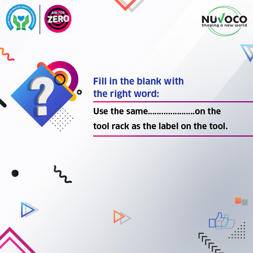 NuvocoVistas's tweet image. #Nuvoco celebrates Health Safety &amp;amp; Environment month with #NuvocoHSEQuiz. Here is #Question18. Stay tuned for more. #ContestAlert
