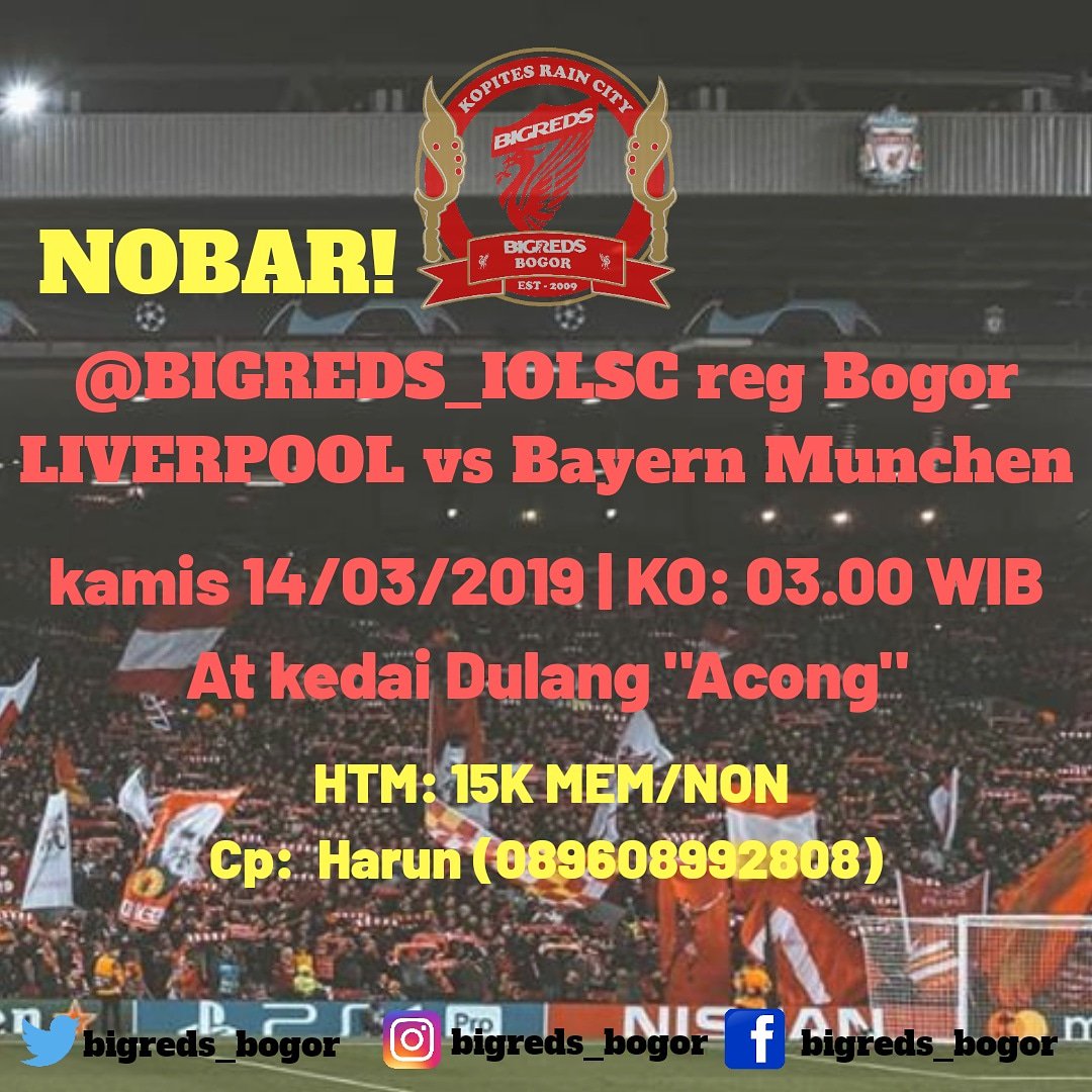 Hayuuu nobar kan bray