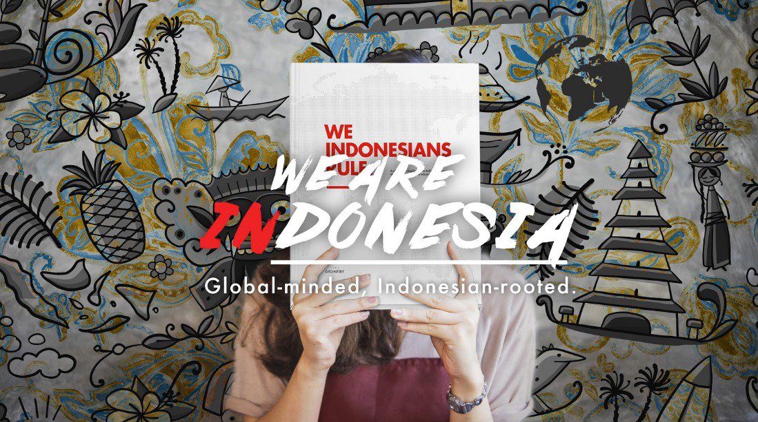 cahayapembeda's tweet photo. Ayo sama-sama suarakan kebanggaan menjadi Indonesia. Majulah Indonesia. #AwalbaruArtibaru #WEAREINDONESIA https://t.co/nWUxTZlw04