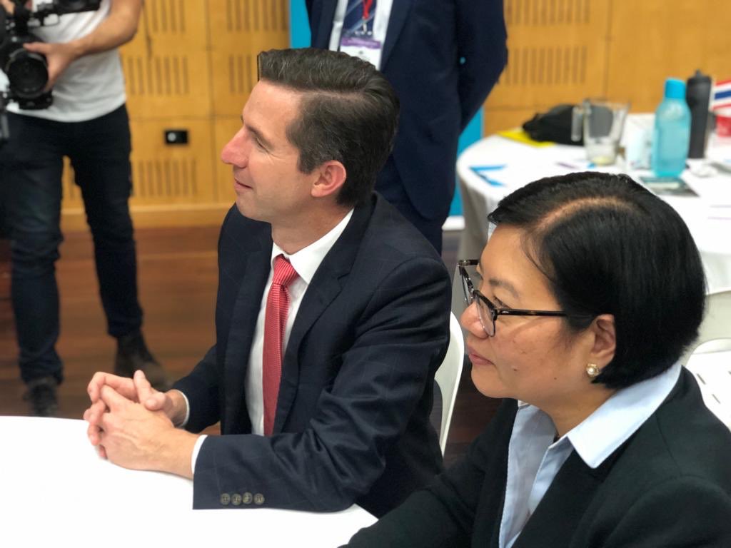 A great morning at Glenunga International High School for the ASEAN Youth Forum, bringing together 60 students from SA to better understand the important relationship between 🇦🇺 &amp; ASEAN nations #AAYF2019 @AsiaEducation