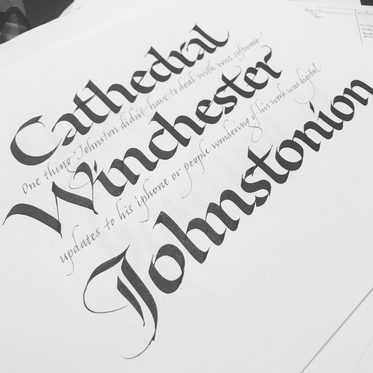 calligperson's tweet photo. #writing #foundationalhand https://t.co/KhuHSWEUZQ