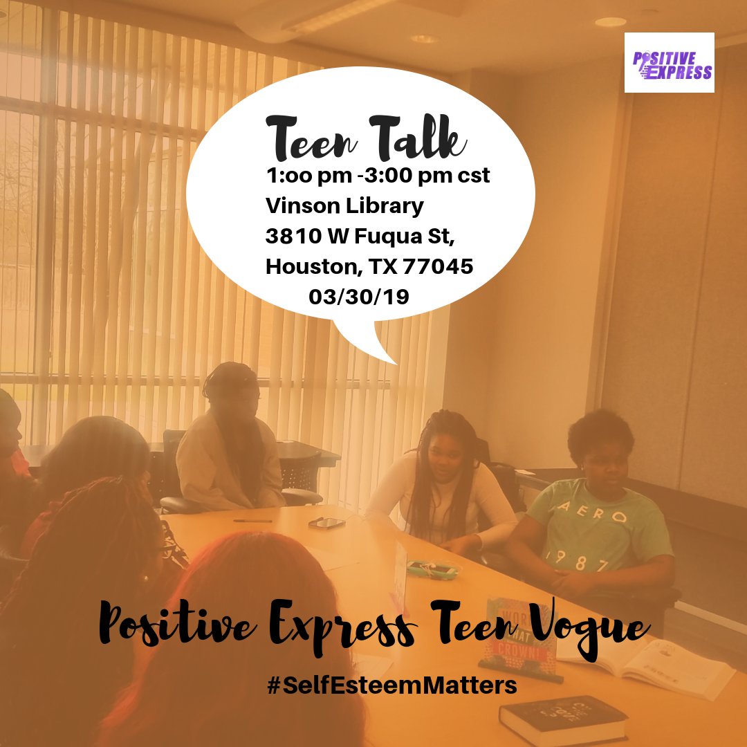 positivekey14's tweet photo. #TeenTalk #PositiveExpress #Transparency #Teens #Girls #RealTopics #Life #StopSugarCoating 
#mentorrocks #YouMatter https://t.co/NH9865mRBJ